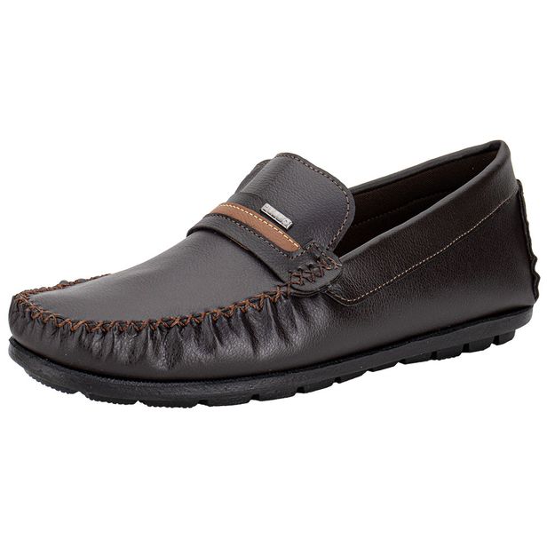 Mocassim Masculino Polo Start PS902 CAFÉ 38
