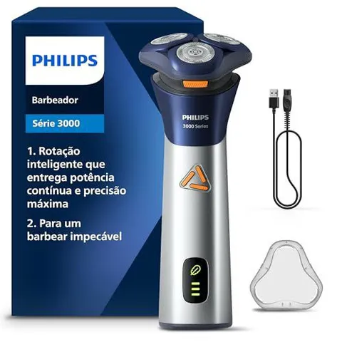 Barbeador Philips Série 3000 Cabeças Flexíveis