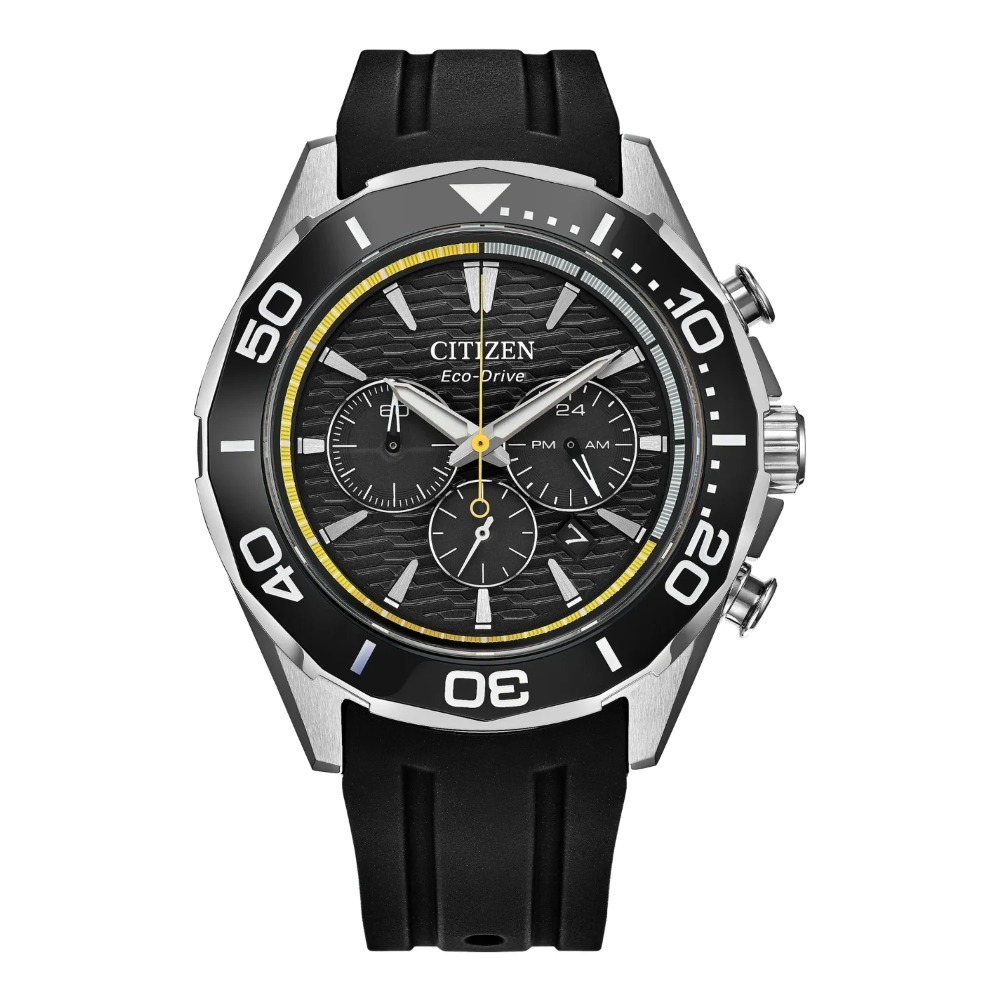 Relógio Citizen Endeavor Sport Black 43 mm — Único, Novo