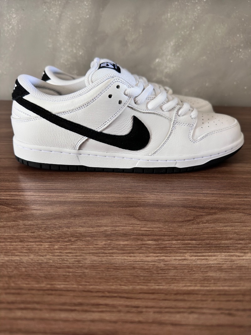 Foto 2 de Nike SB Dunk Low Pro White Black — 43, Novo
