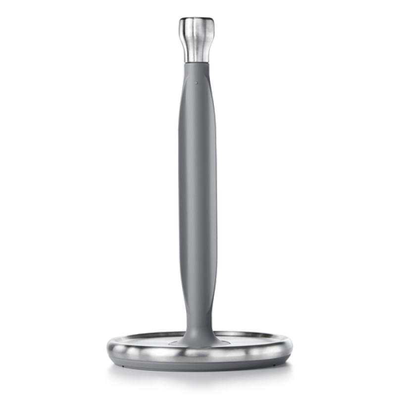 Suporte Porta Rolo Steel em Aço Inox 14,5x7,8x8,1cm OXO