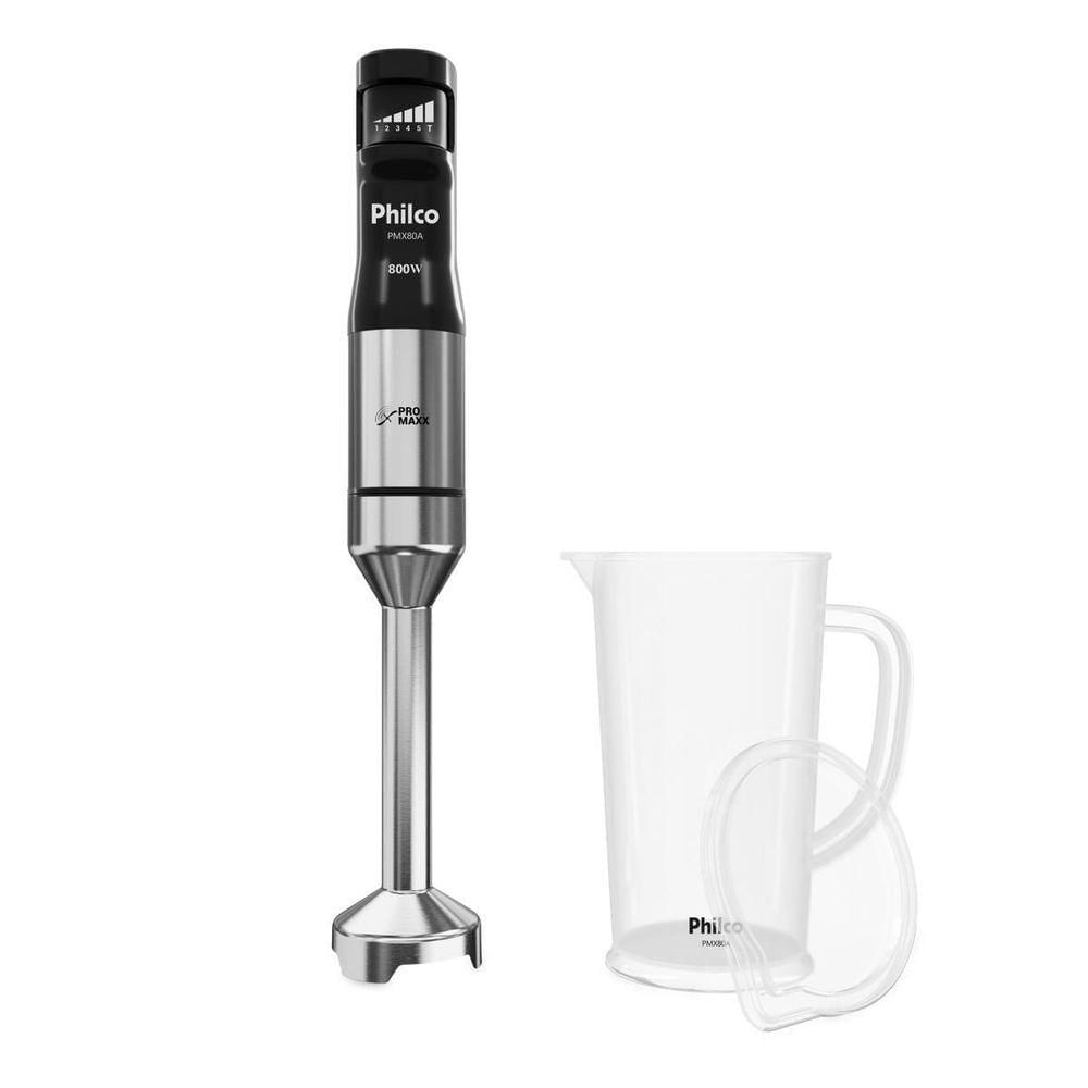 Mixer Philco PMX80A 1050ML 800W Velocidade Variável Preto 110V