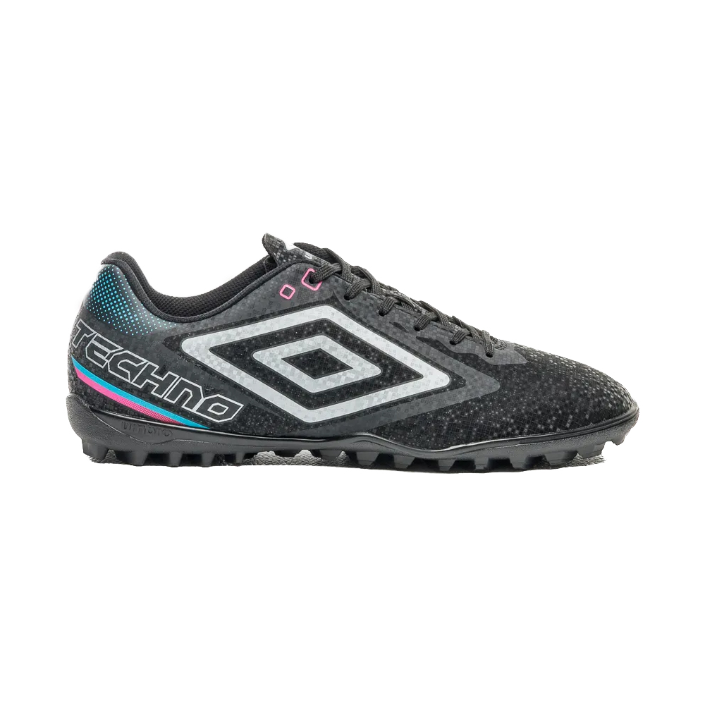 Chuteira Umbro Society Techno II Black Grey — 40, Novo