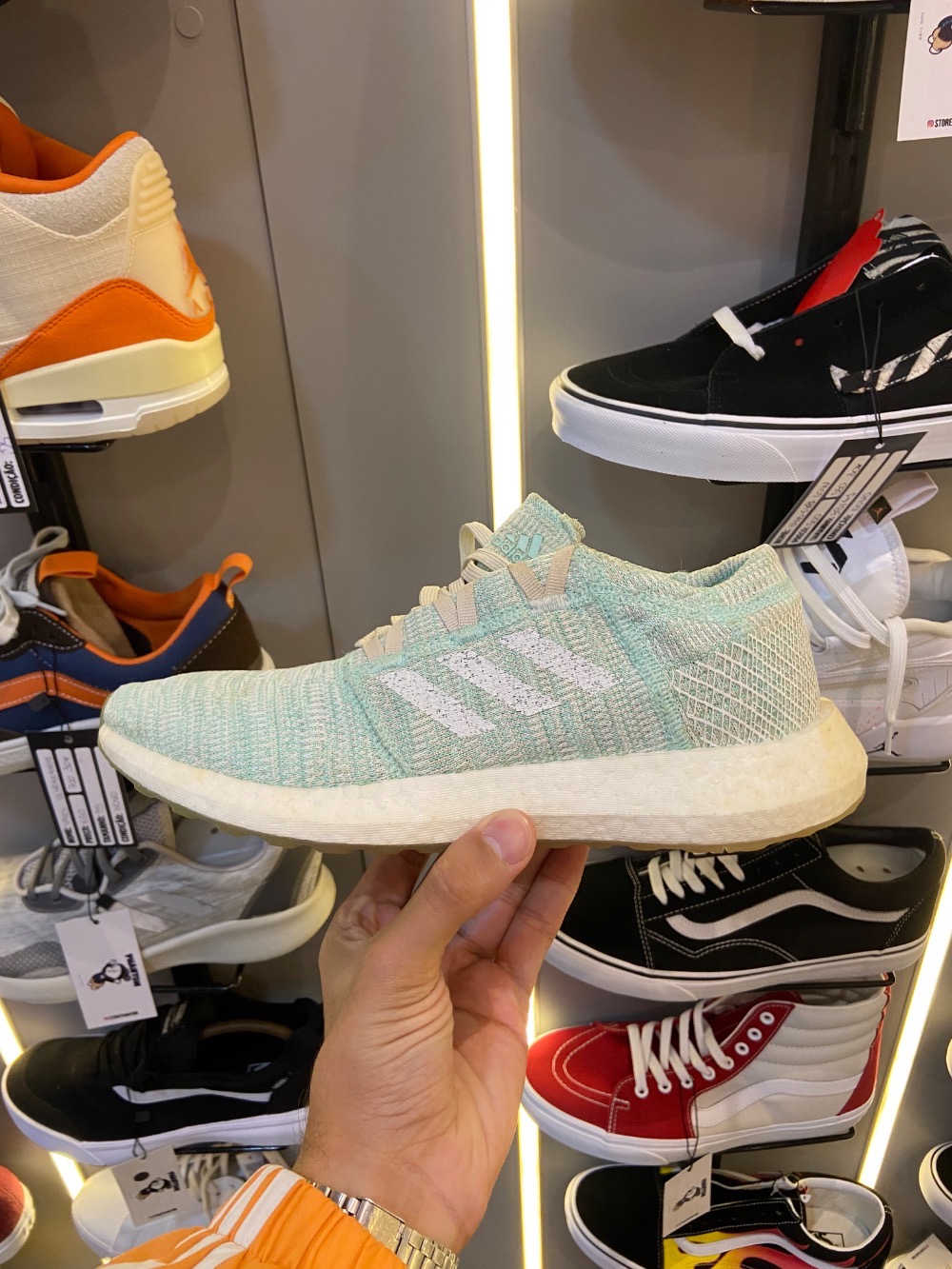 adidas Pureboost Go Mint Green Feminino — 39, Novo