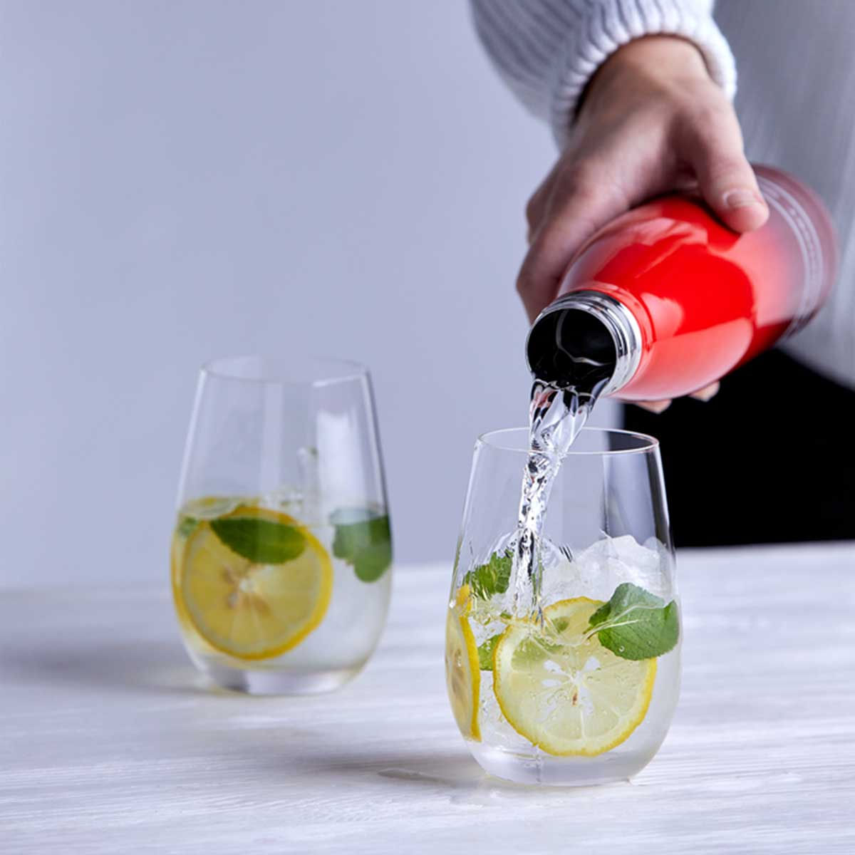 Foto 4 de Garrafa de Hidrataçao 500 ml Laranja Le Creuset