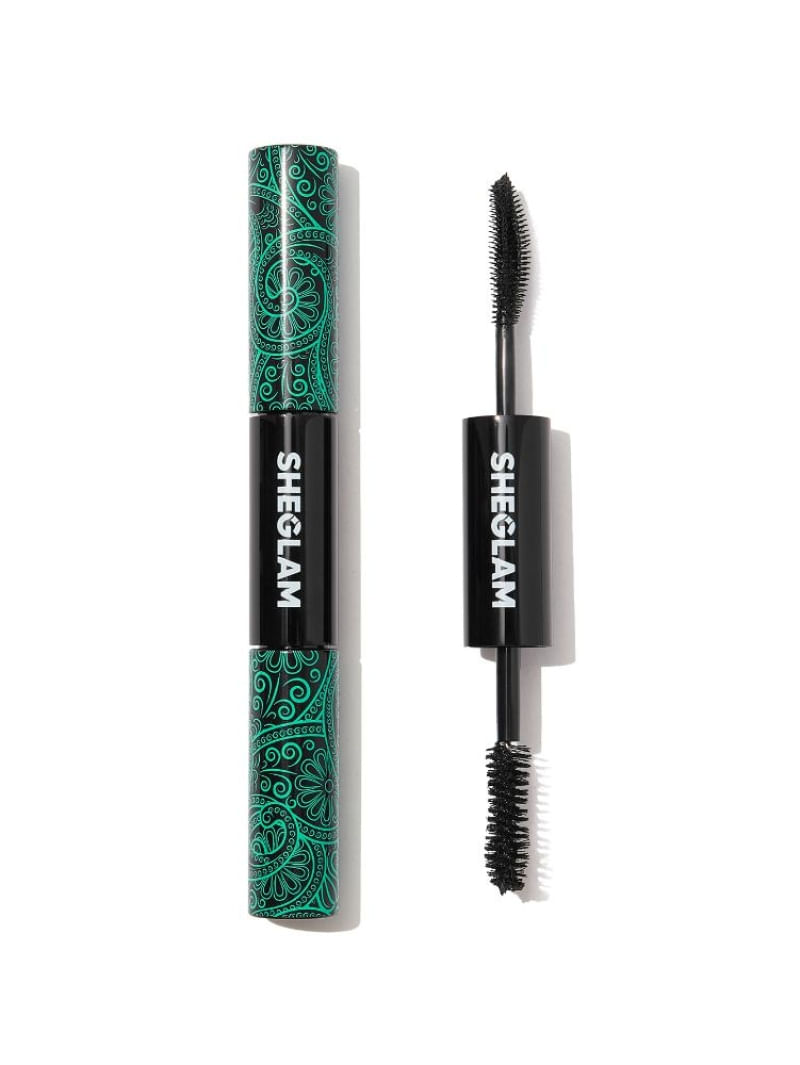 SHEGLAM MASCARA DE CILIOS ALL IN ONE WATERPROOF BLACK 2 EM 1 8ML