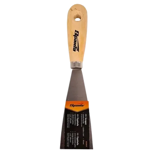 ESPATULA/BETUMAIRA ACO INOX. LISA 1.1/2 POL. - 40