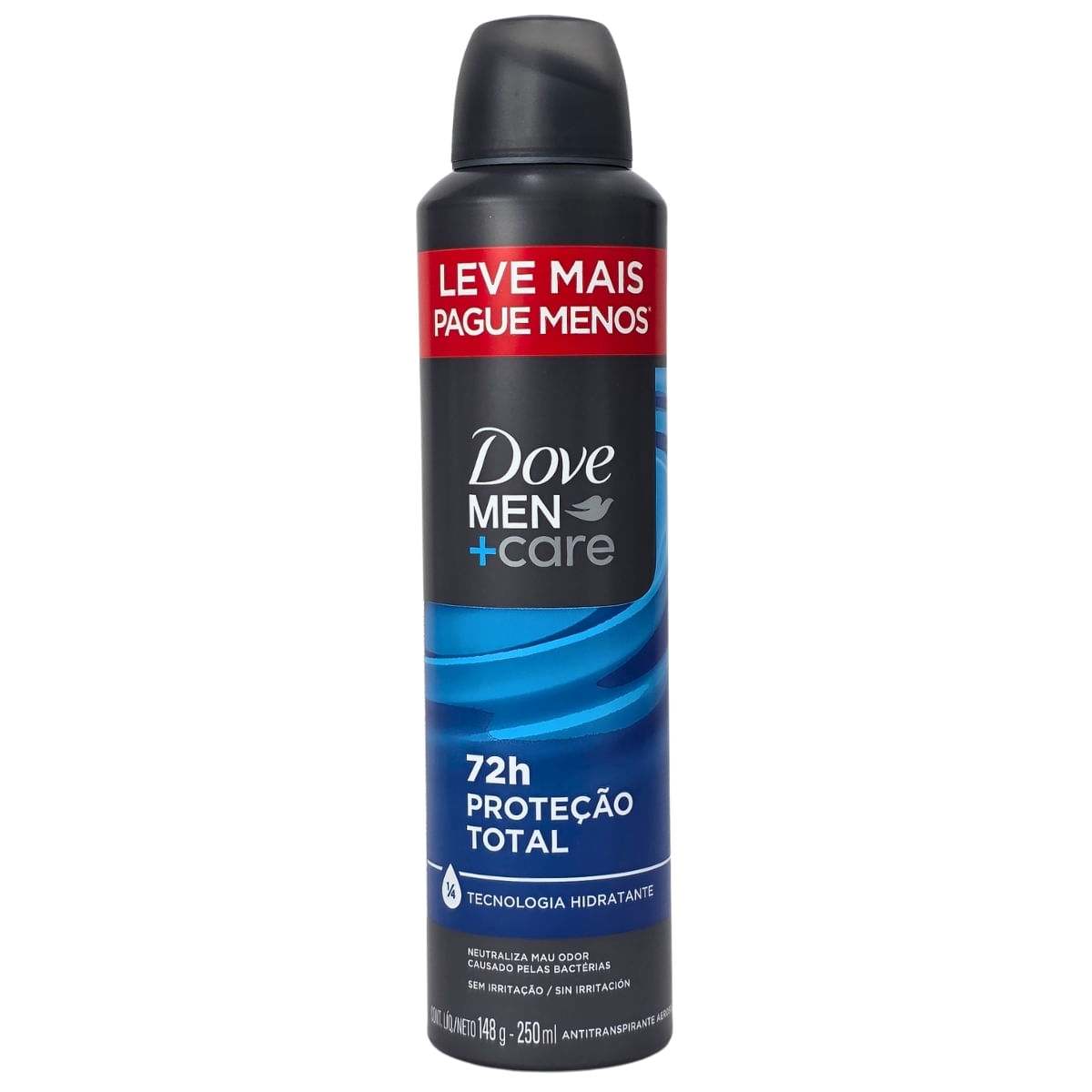 Desodorante Aerossol Proteção Total 72H Dove Men + Care 145G/250Ml