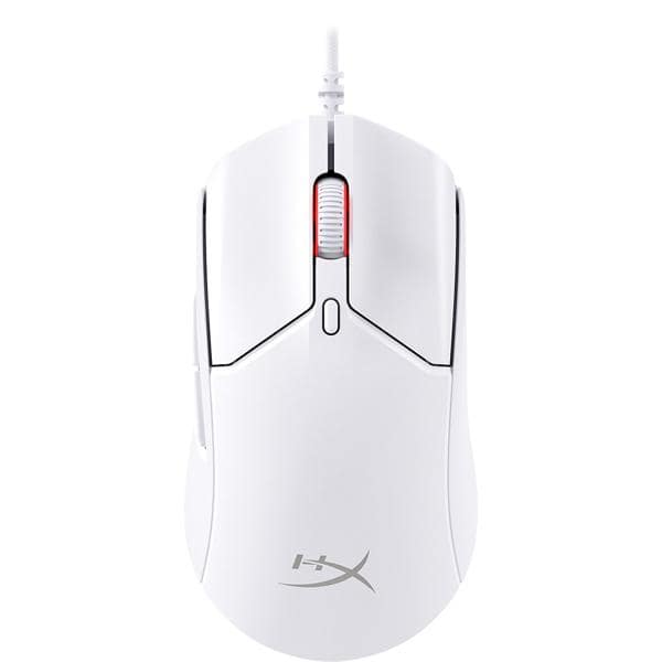 Mouse Gamer com fio USB Pulsefire Haste 2 Branco DPI 16000 6N0A8AA HyperX CX 1 UN