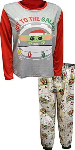 [Leve 2] Pijama Feminino Star Wars Mandalorian Plus Size