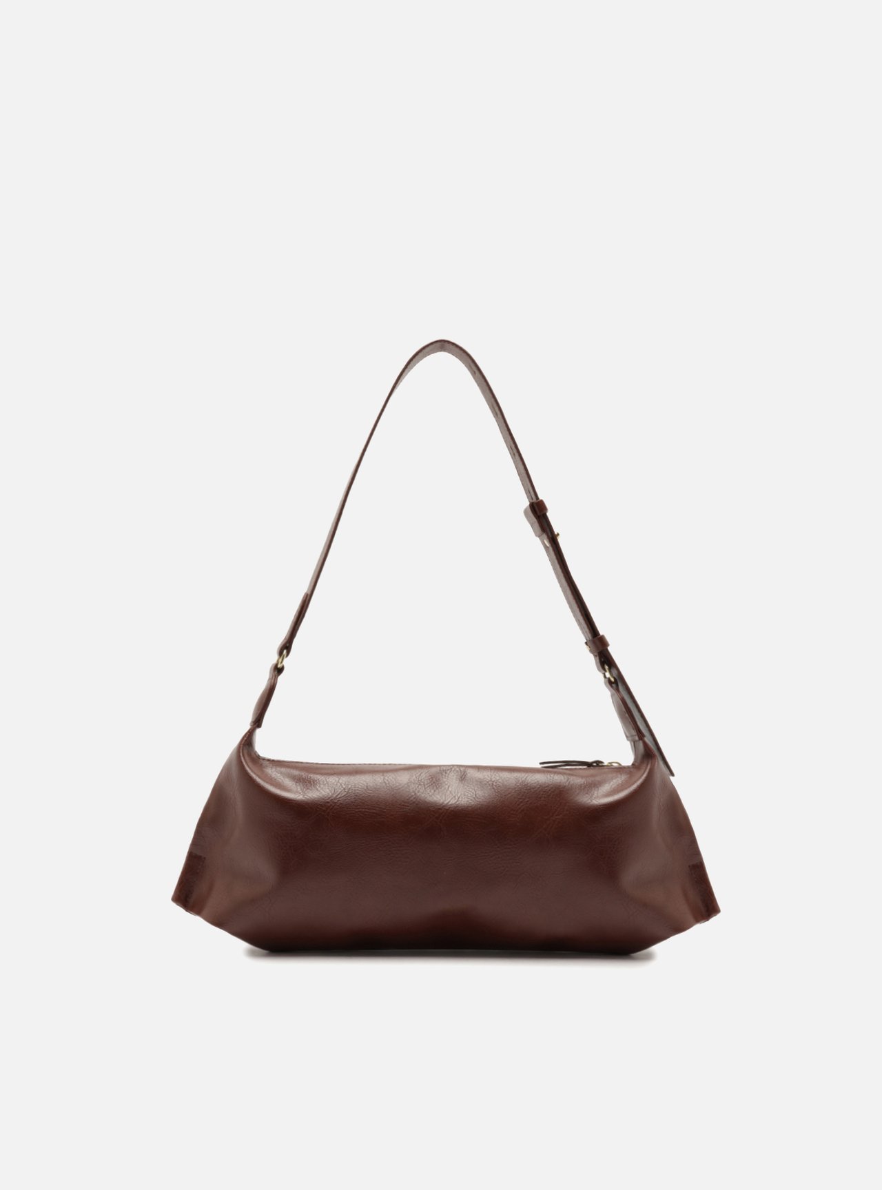 Foto 3 de Bolsa Shoulder Vermelha Média Soft Alça Larga