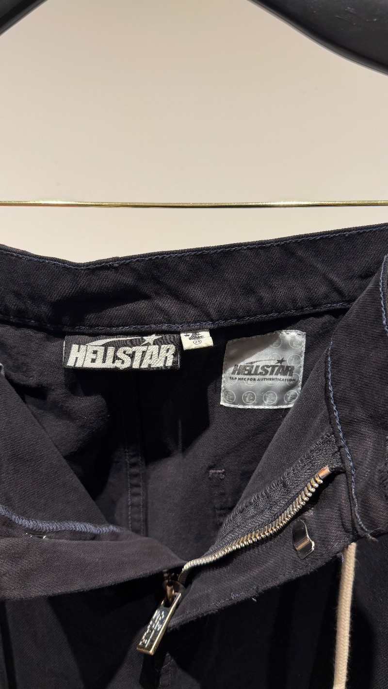 Foto 5 de Calça Hellstar Gothic Jeans Black — 42 / 44, Novo