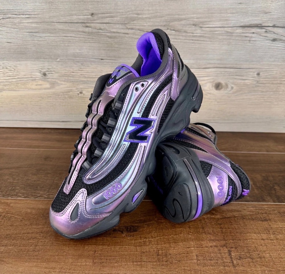 New Balance 1000 Faded Black Electric Indigo — 39, Novo