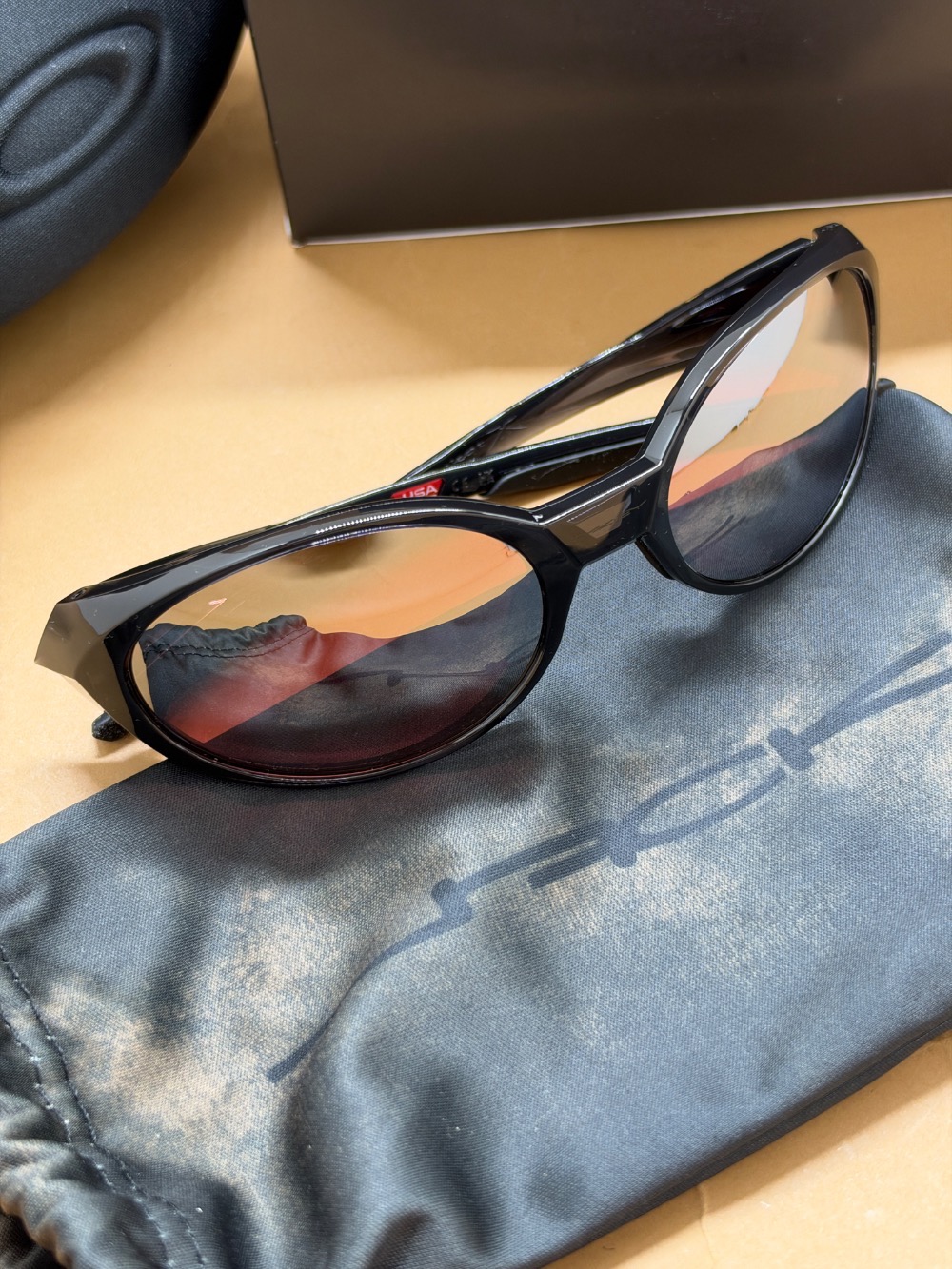 Cactus Jack x Oakley Óculos Eye Jacket Redux Black Ink — Único, Novo