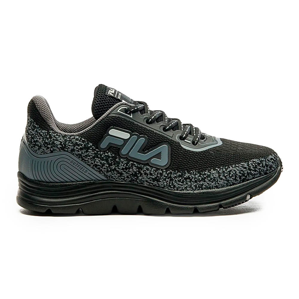 Fila Outfield Black Graphite Infantil — 29 / 30, Novo
