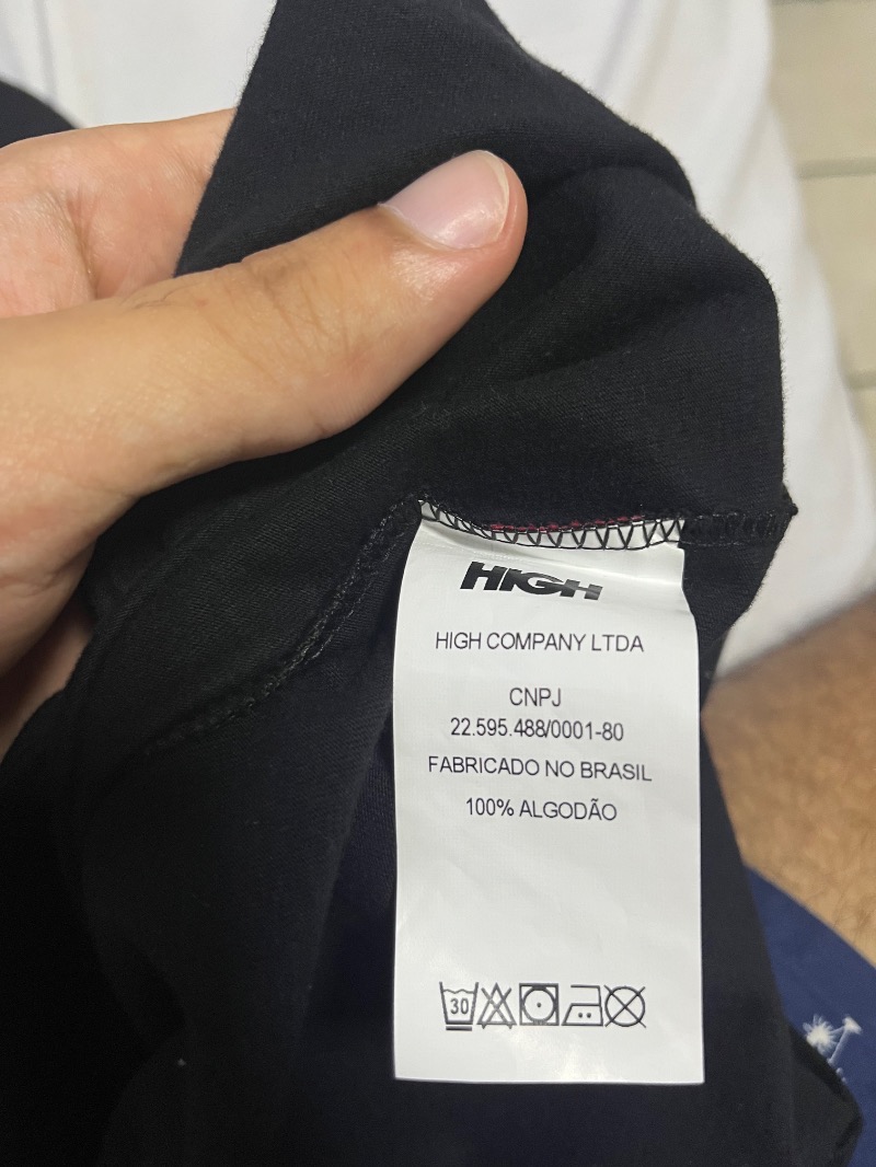 Foto 5 de XLarge x High Company Camiseta Monkey Black — M, Usado