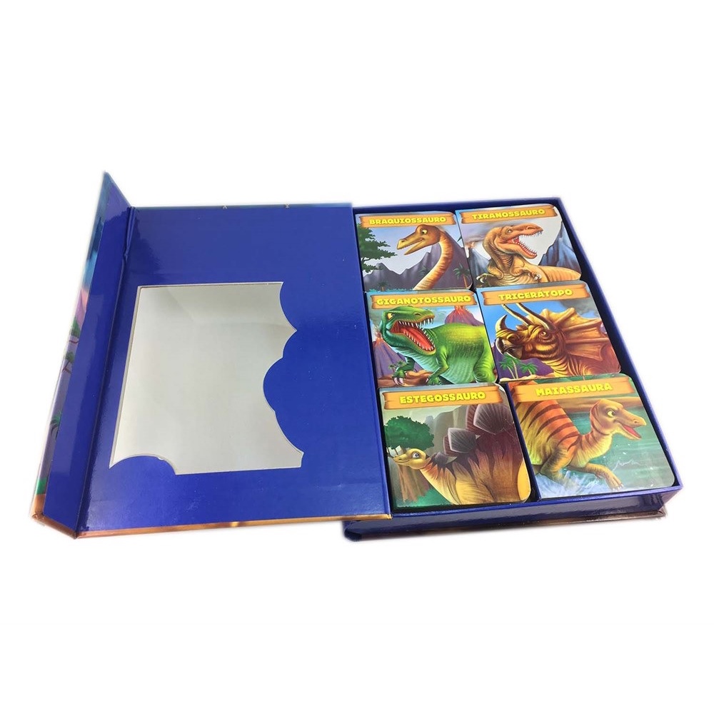 Foto 2 de Box com 6 Minilivros Dinos - Ciranda Cultural