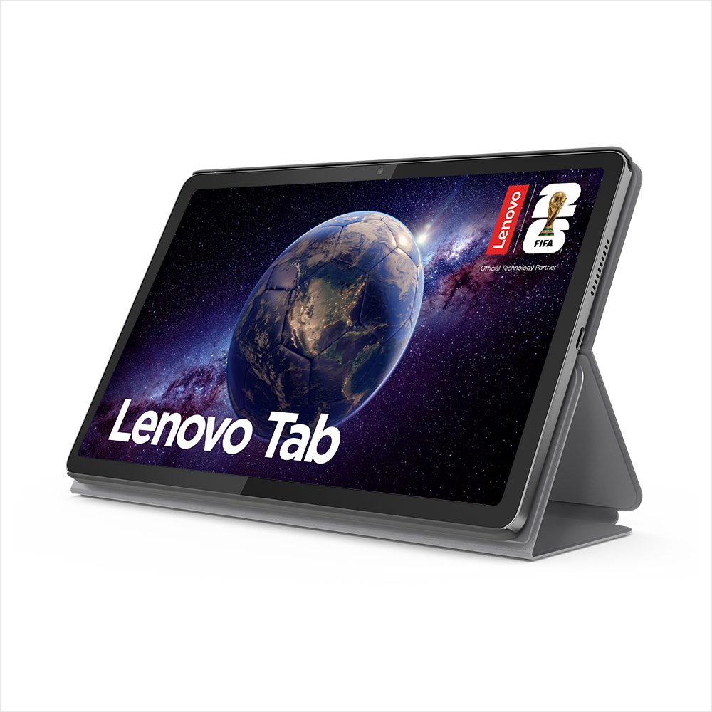 Tablet Lenovo Tab Cinza com 10.1", Wi-Fi, Android 14, Processador Octa-Core e 64GB