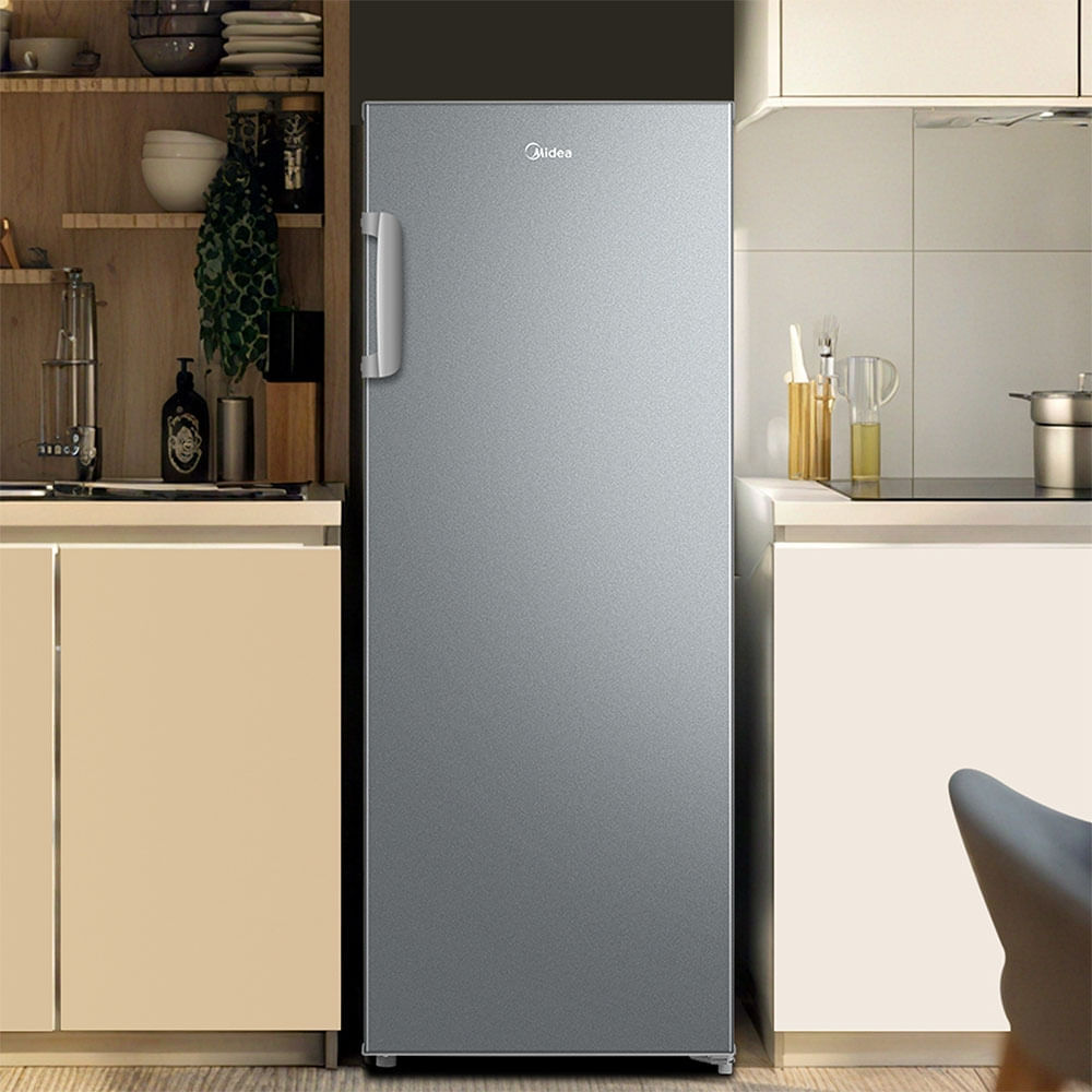 Foto 5 de Freezer Vertical 196L 2 em 1 Inverter Prata Midea Bivolt