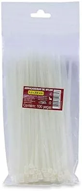 ABRACADEIRA NYLON 4,8MM X 200MM 100PC BR FORCELINE