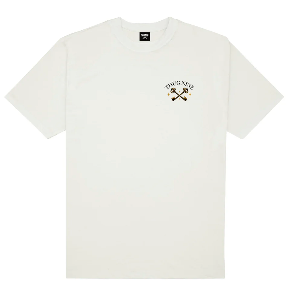 Camiseta Thug Nine The Mansion Beige — G / XG, Novo