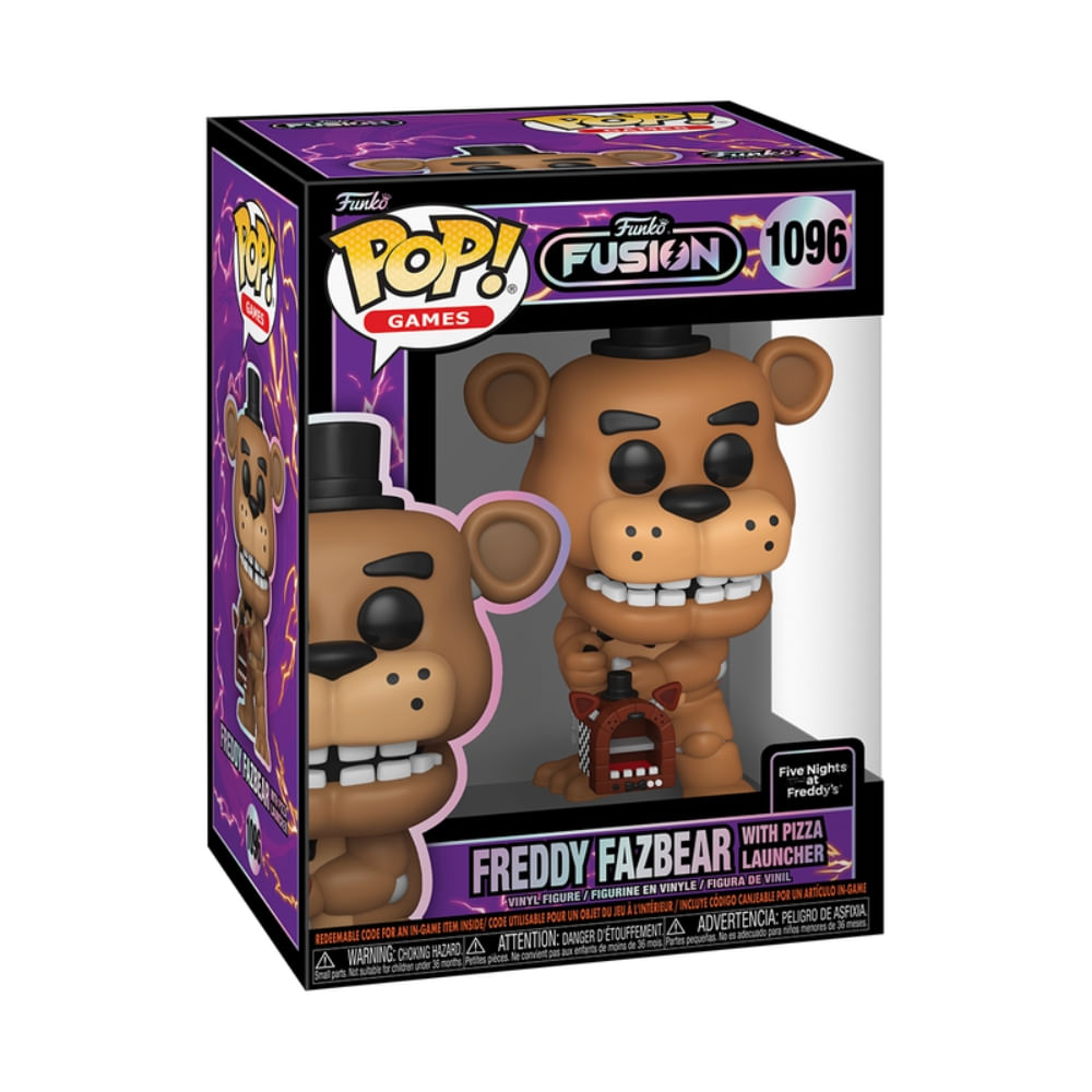 Foto 2 de Boneco Funko Pop! Funko Fusion - Freddy com Chase