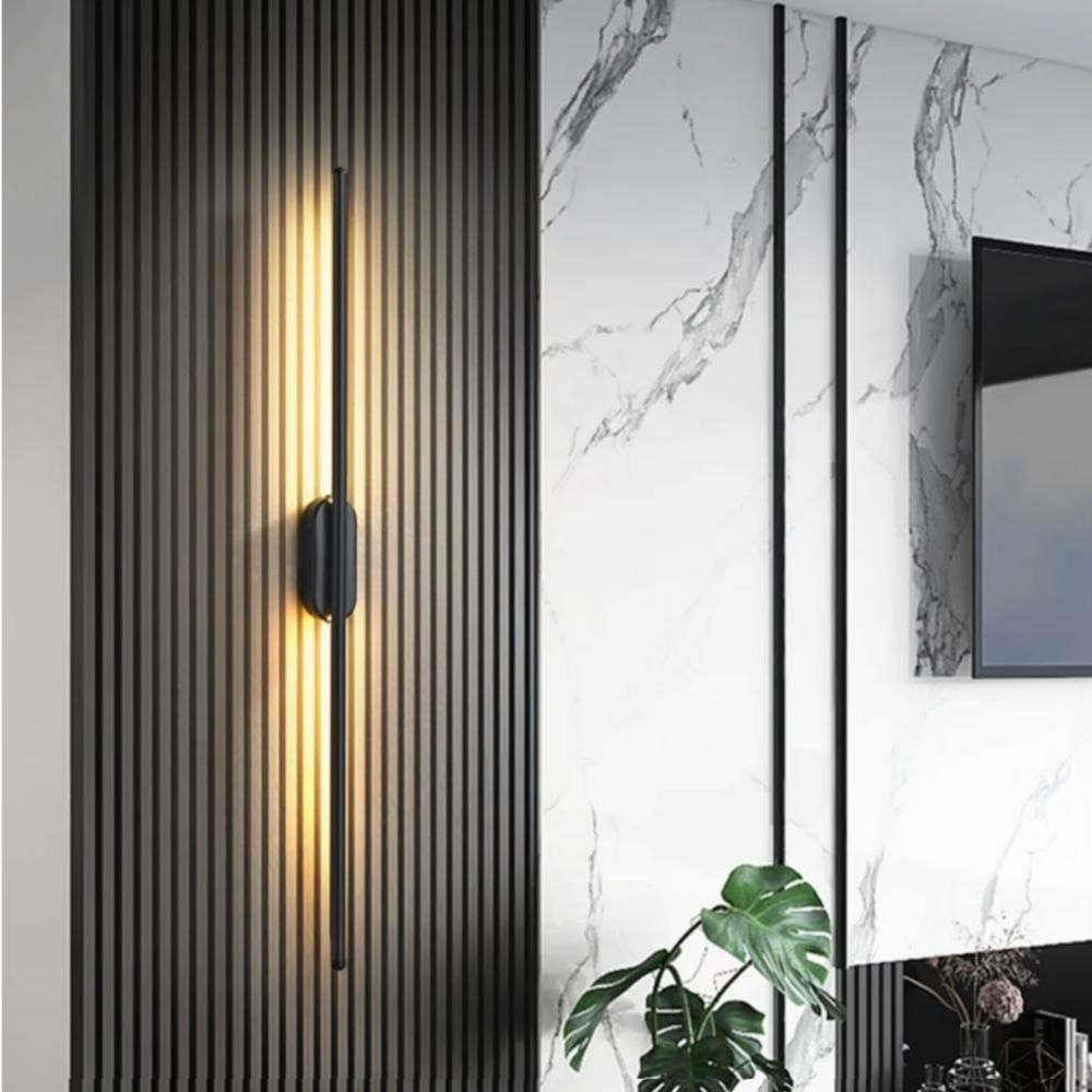 Luminaria Arandela de LED Vector Preto