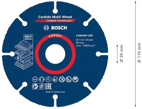 DISCO MULTIWHEEL110X20MM BOSCH
