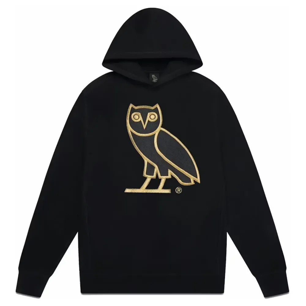 Moletom OVO OG Owl Hoodie Black — G / XG, Novo