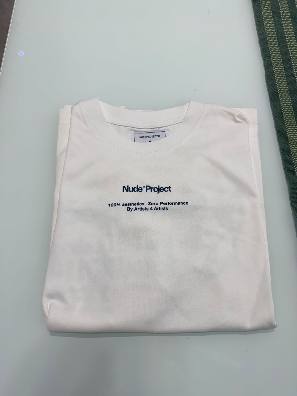 Camiseta Nude Project Leisure Tour White — P, Novo