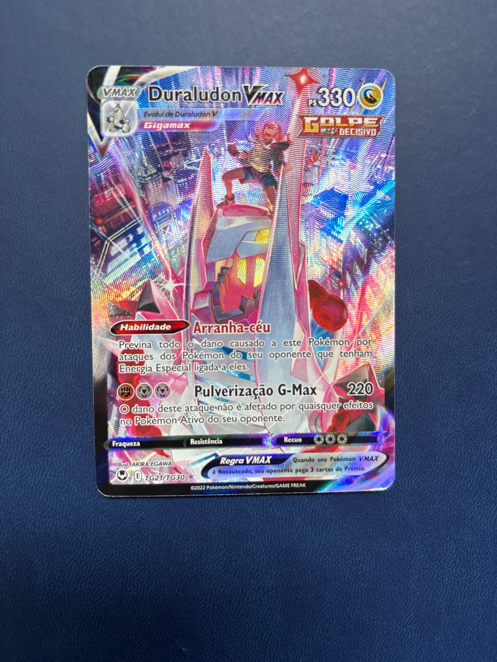 Duraludon VMAX (TG21/TG30) Tempestade Prateada Pokémon TCG — Lightly Played, Usado