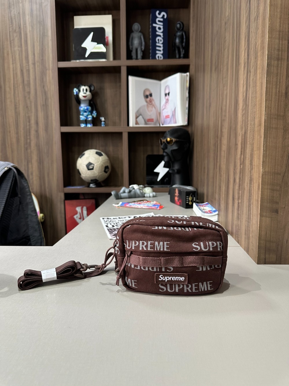 Mini Shoulder Bag Supreme Brown FW26-W1 — único, Novo