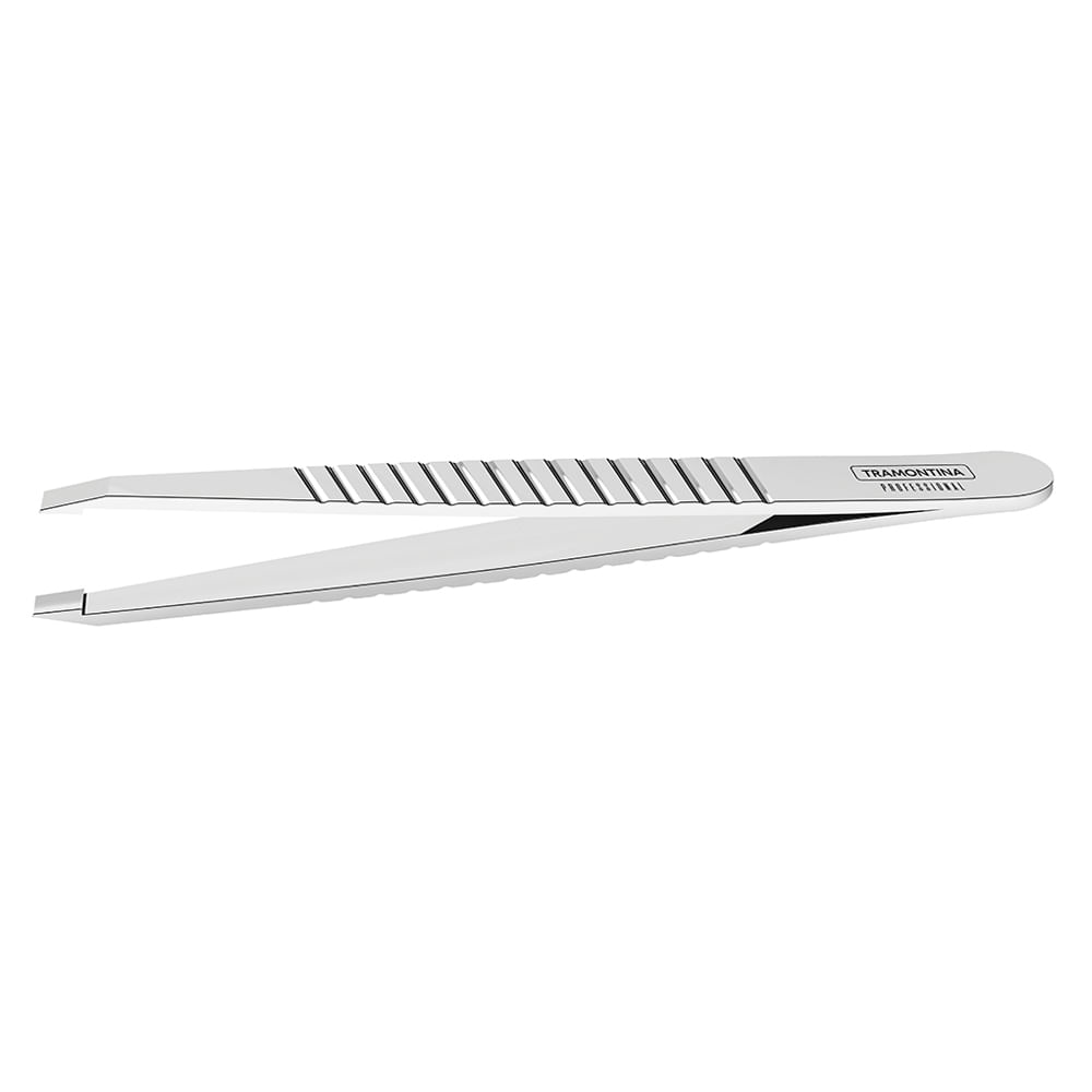 Pinça em Aço Inox com Ponta Diagonal Tramontina — 1 Un