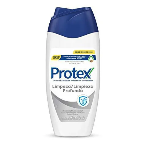 [REC] Protex, Sabonete Líquido, Limpeza Profunda, 250ml