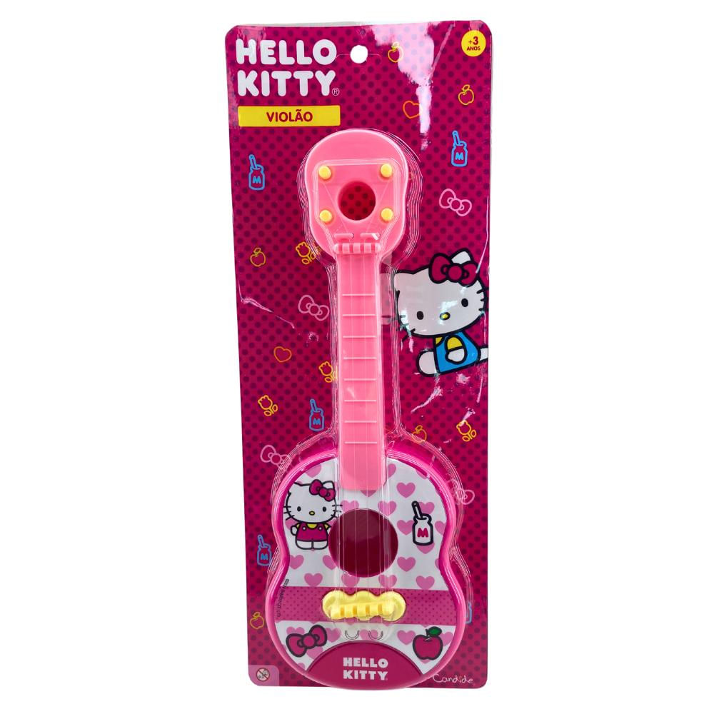 Foto 2 de Instrumento Musical Infantil Hello Kitty - Violão