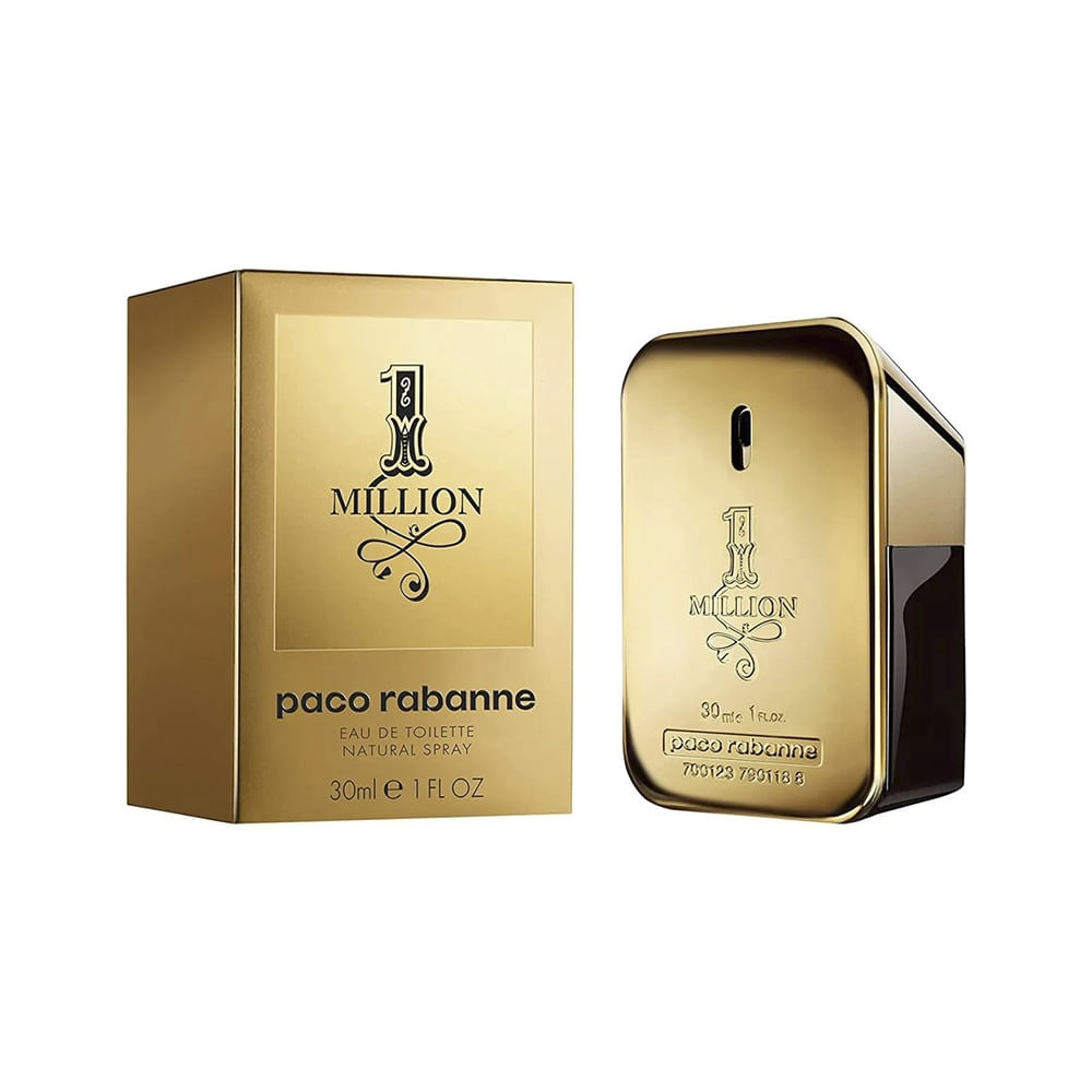 PACO RABANNE 1 MILLION MASCULINO EAU DE TOILETTE 30ML