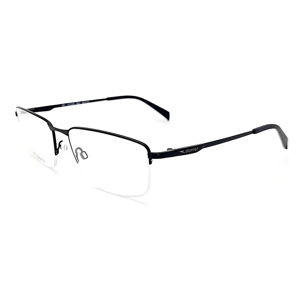 Armação de Óculos de Grau Speedo SP1398 Masculino Retangular Metal Preto