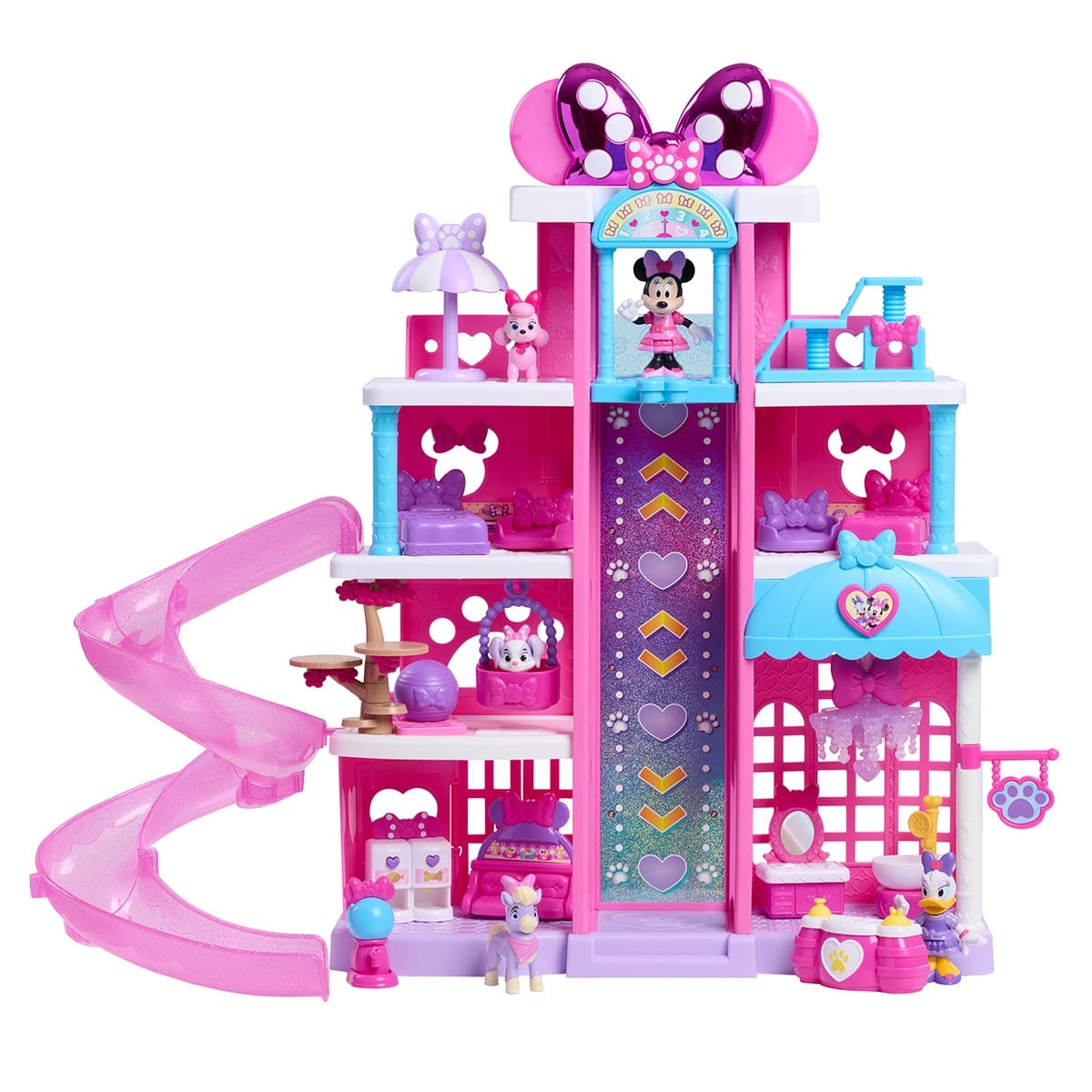 Foto 2 de Playset Hotel Pet da Minnie Mouse com 5 Bonecos - Disney Jr.