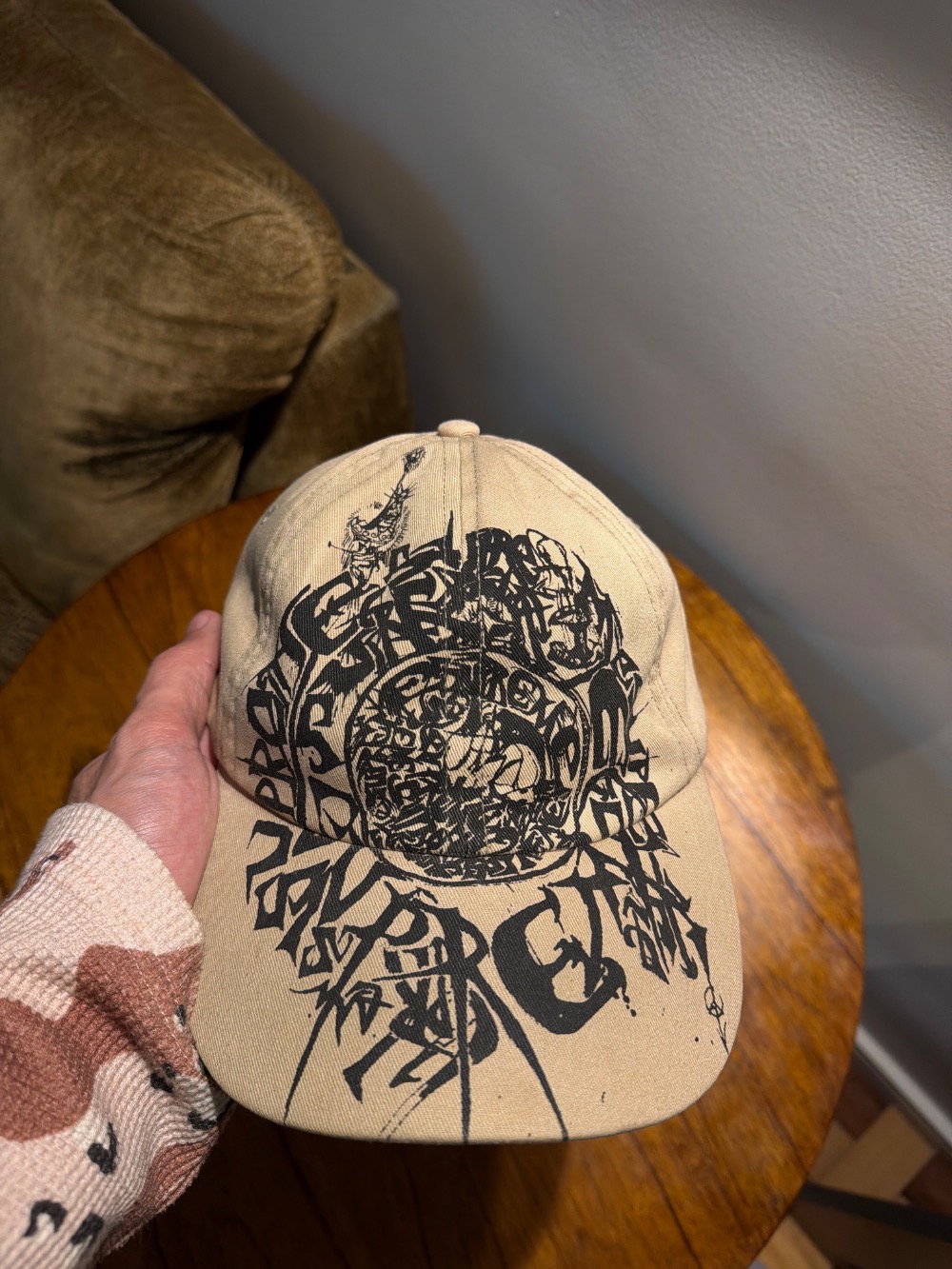 Boné Supreme Liberty 6 Tan — Único, Novo