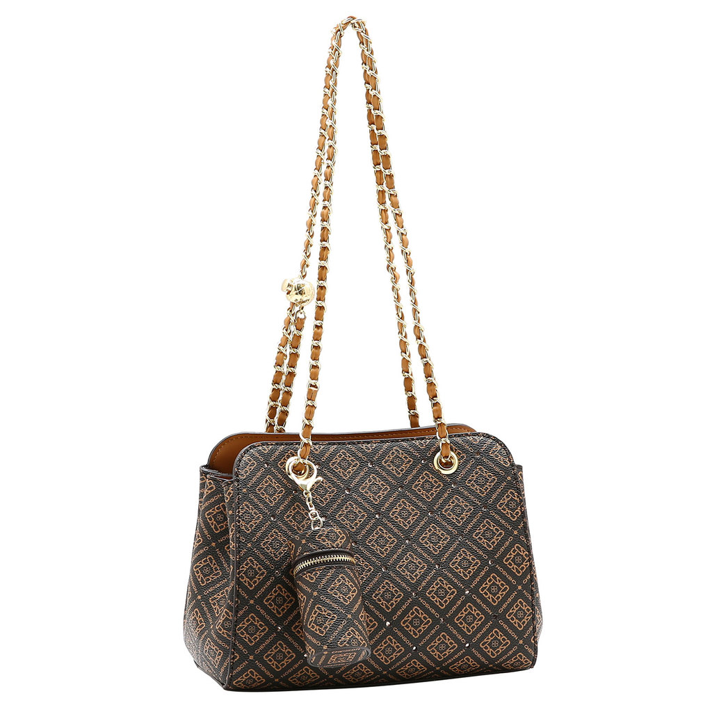 Bolsa Feminina Chenson Versátil Monograma Luxo