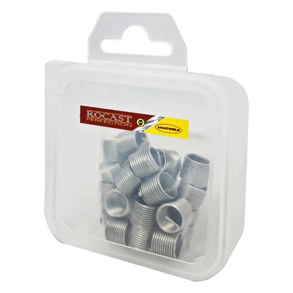 Inserto Postiço Curto em Aço Inox M20x2,5 5 Peças Rocast