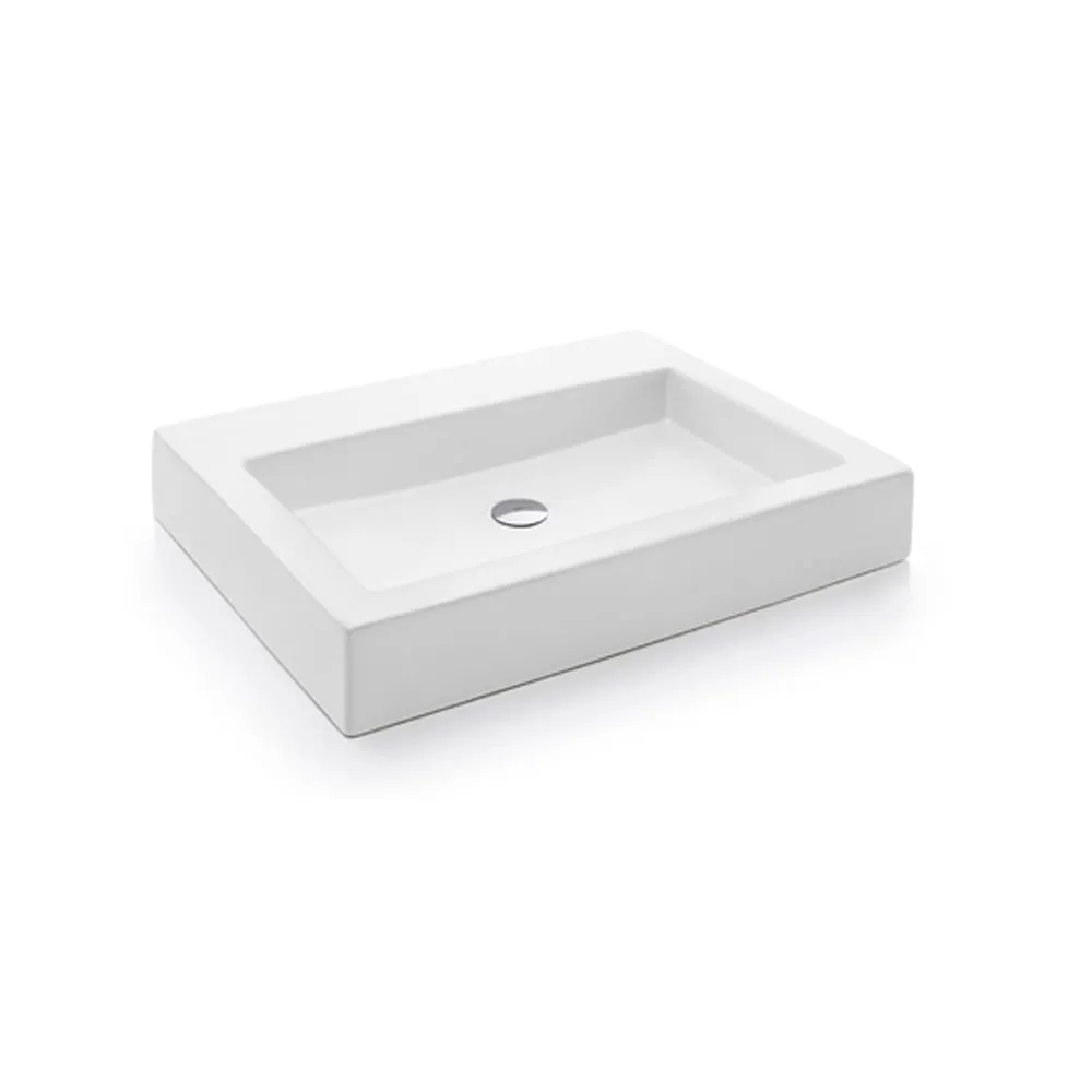 CUBA APOIO RT1 MESA 610X460X100 BRANCO DOCOL