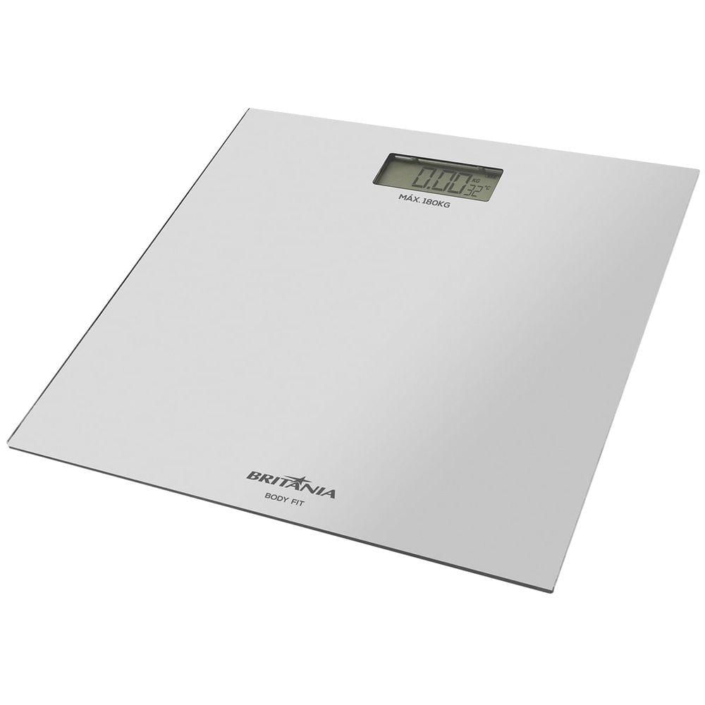 Balança Eletrônica Britânia BBL05TQ Body Fit Pilhas