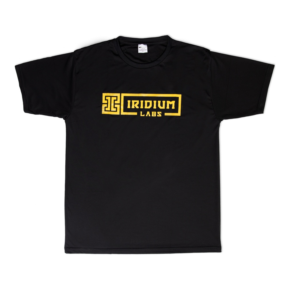 Camiseta Dry Fit - Iridium Labs - Preta