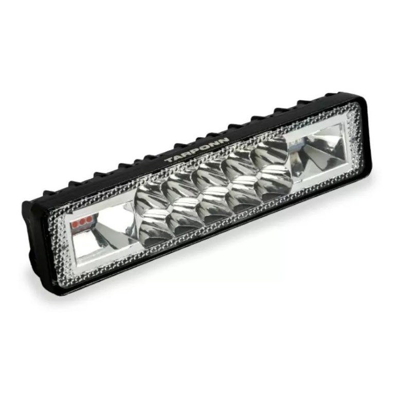 Foto 2 de Farol Auxiliar Rt 10 Leds Branco + 6 Leds Strobe Azul Vermelho