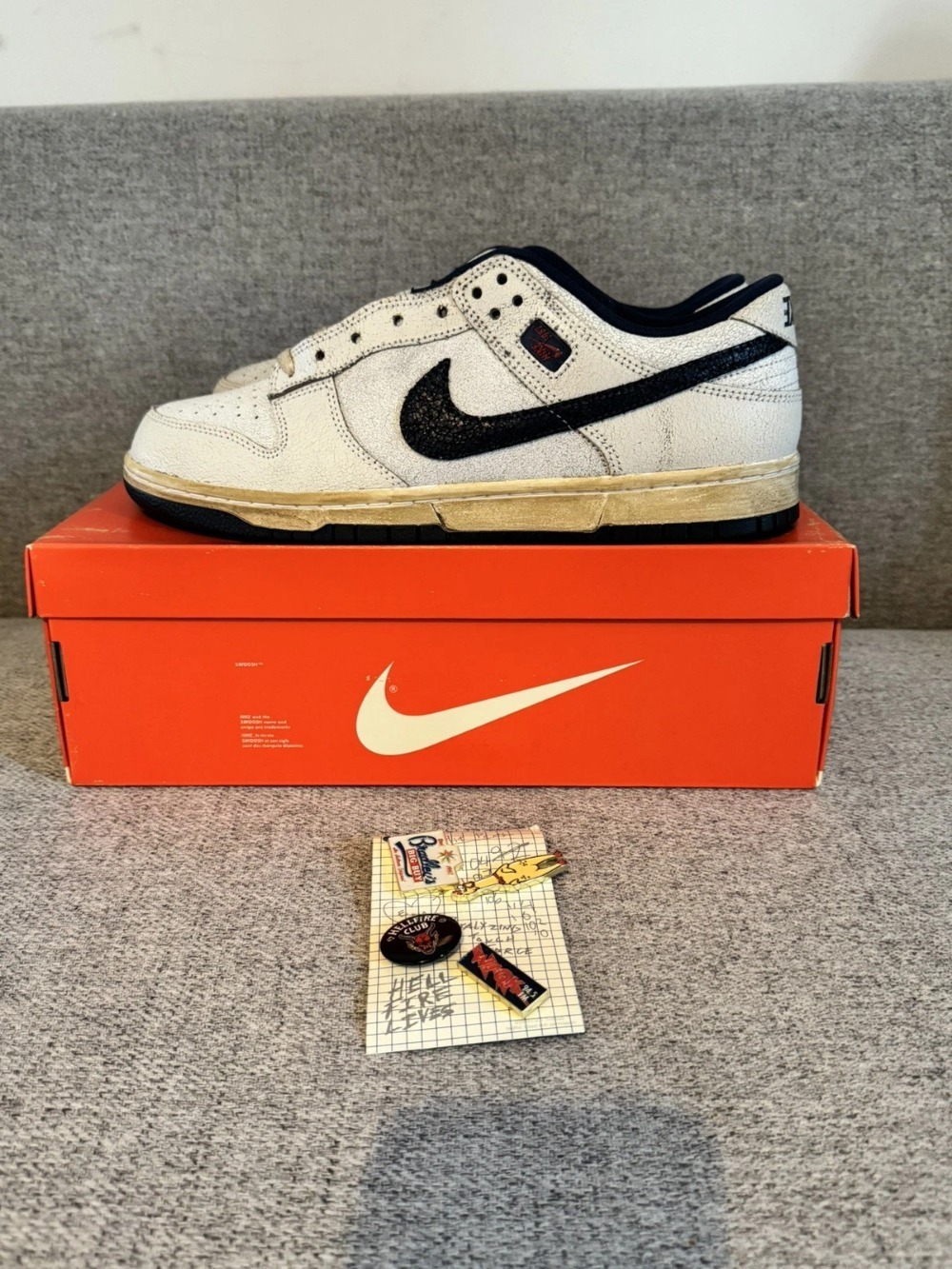 Stranger Things x Nike Dunk Low Phantom Midnight Navy — 40, Novo