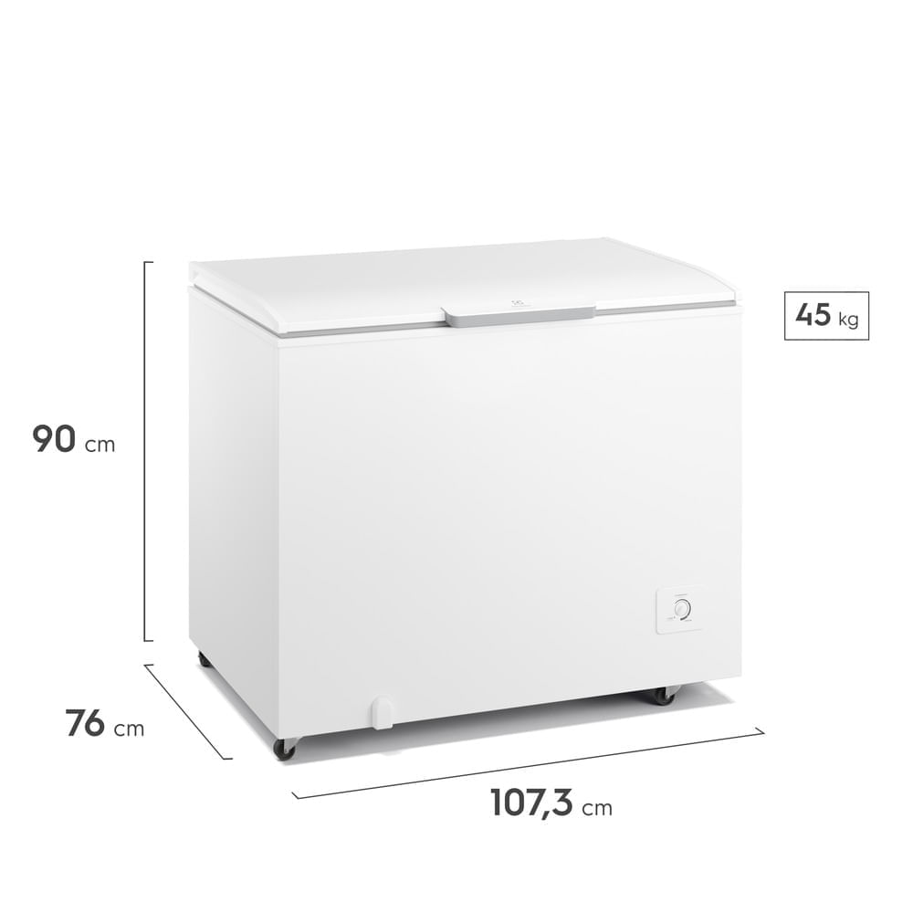 Foto 2 de Freezer Horizontal Electrolux 315L SmartBivolt (HI330T) Bivolt