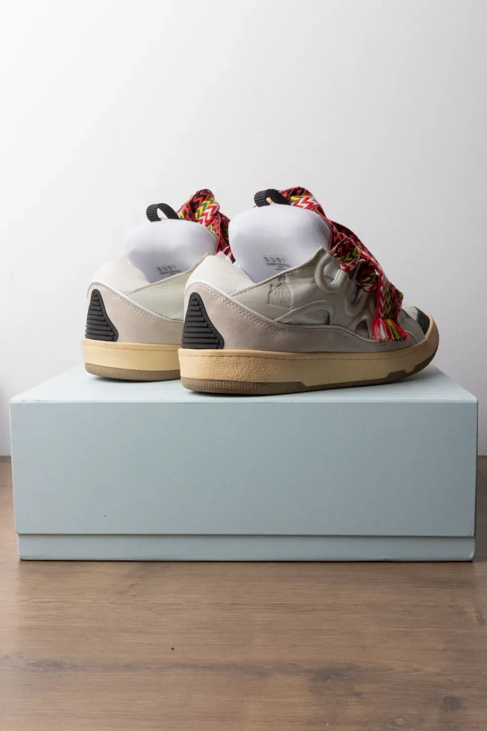 Foto 2 de Lanvin Curb Leather White Ivory — 41, Usado