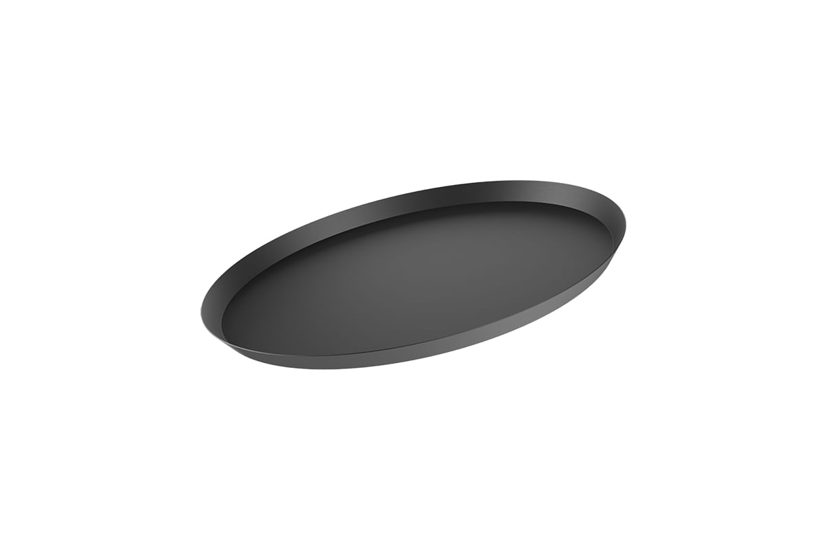 Forma Alta Para Pizza Bakeware Brinox 34x1,8cm Grafite