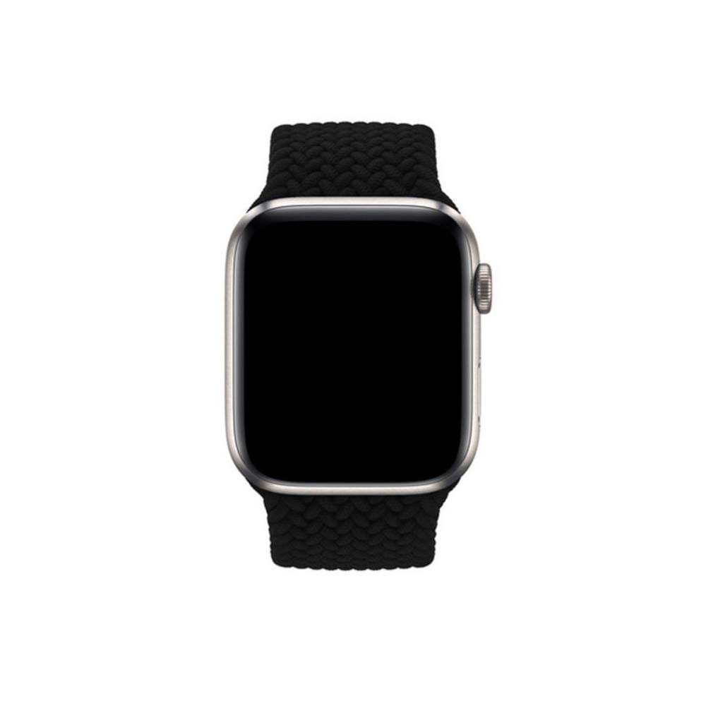 Foto 3 de Pulseira ParaAppleWatch 38mm / 40mm Nylon Trigger - Preta - Gshield